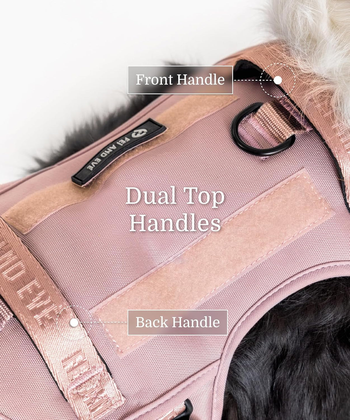 2025 New Edition, Fei & Eve MagEase Dog Harness - 3-Second Magnetic Buckles | 3-Point No-Pull