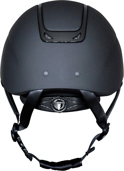 TIPPERARY EQUESTRIAN Horse Riding Helmet - Royal Wide Brim - English Style Protective Horseback