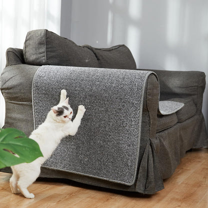 SHENGOCASE 67"x 23.6" Thickened Cat Wall Climbing Carpet, Cat Wall Furniture Scratcher, Scratching