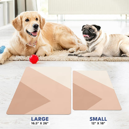 NALALAS Large Dog Mat for Food and Water, Cat Feeding Mat | Large Waterproof Dog Bowl Mat |