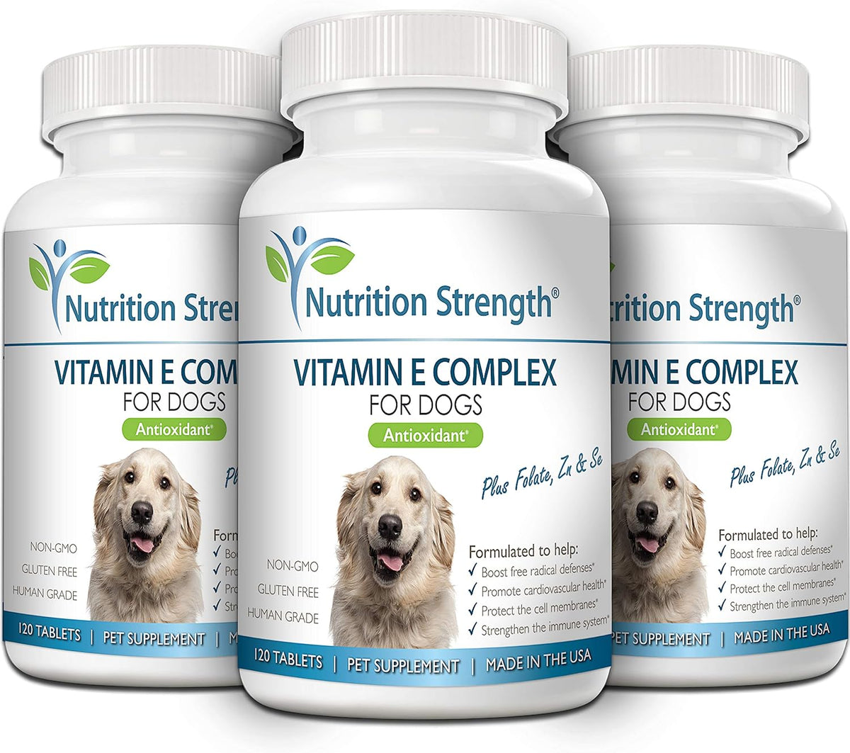 Vitamin E for Dogs, Promote Cardiovascular Health, Support Cell Membranes, Vitamin E Complex to