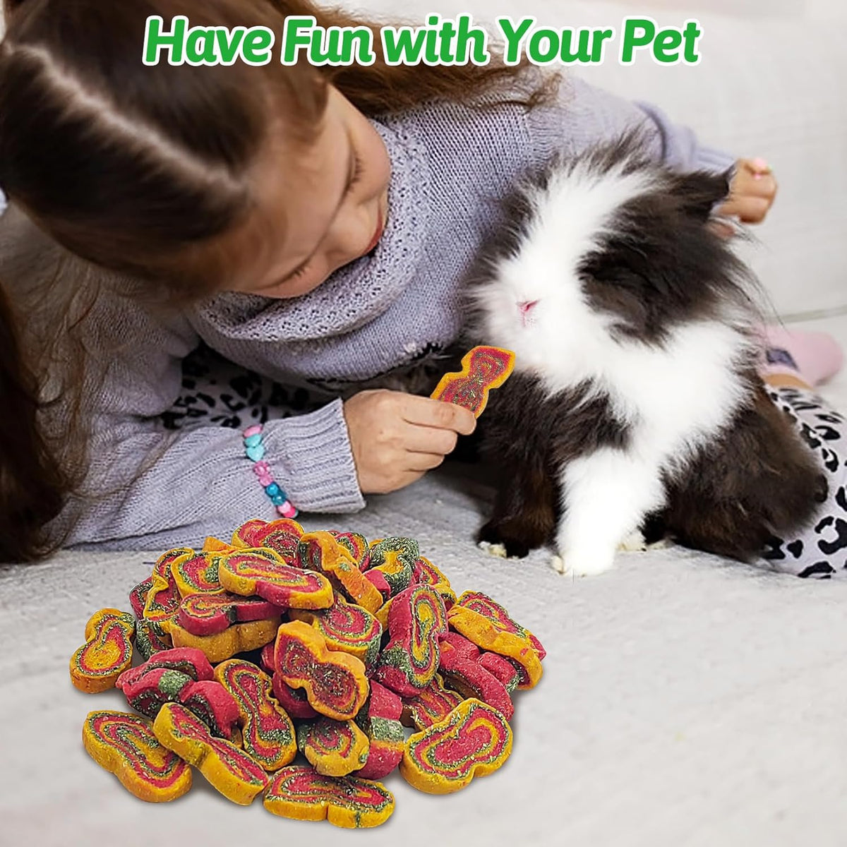 Fhiny Rabbit Chew Toys Mixed Forage Beetroot Carrot and Pumpkin Bunny Treats for Hamsters Guinea
