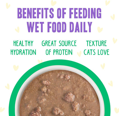 Weruva B.F.F. OMG - Best Feline Friend Oh My Gravy!, Chicken & Turkey Text Me with Chicken & Turkey