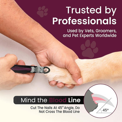 Resco Original Deluxe Dog, Cat, and Pet Nail/Claw Clippers. Best USA-Made Trimmer, More Colors &