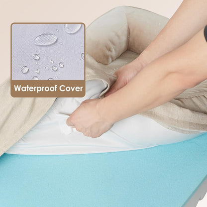 EHEYCIGA Orthopedic Dog Beds for Large Dogs, Waterproof Memory Foam Large Dog Bed with Sides