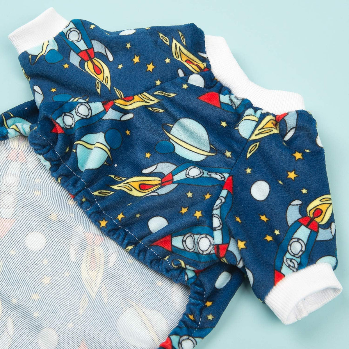 CuteBone Small Dogs Outfit Soft Puppy Onesies Pjs Dog Pajamas Pet Coat Cat Apparel Comfy Doggie