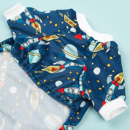 CuteBone Small Dogs Outfit Soft Puppy Onesies Pjs Dog Pajamas Pet Coat Cat Apparel Comfy Doggie