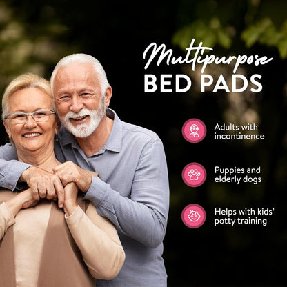 Inspire Extra Large Super Absorbent Disposable Bed Pads for Incontinence Ultra Thick and Absorbent