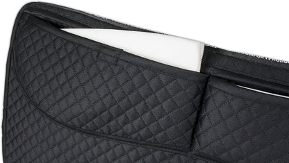 ECP Equine Comfort Products Thermoregulating Western Saddle Pad, Machine Washable Contoured Fit
