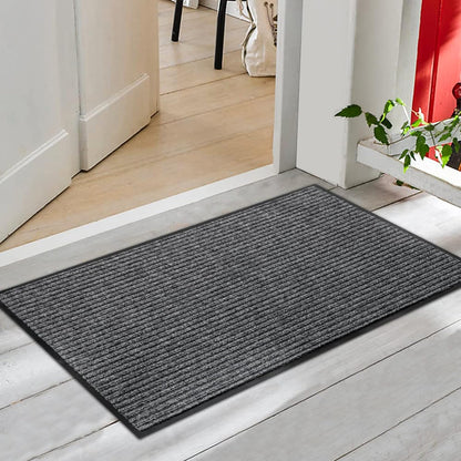 Front Door Mat Outside Entrance, 72" x 24" Sturdy Indoor Outdoor Mats for Entryway, Low Profile