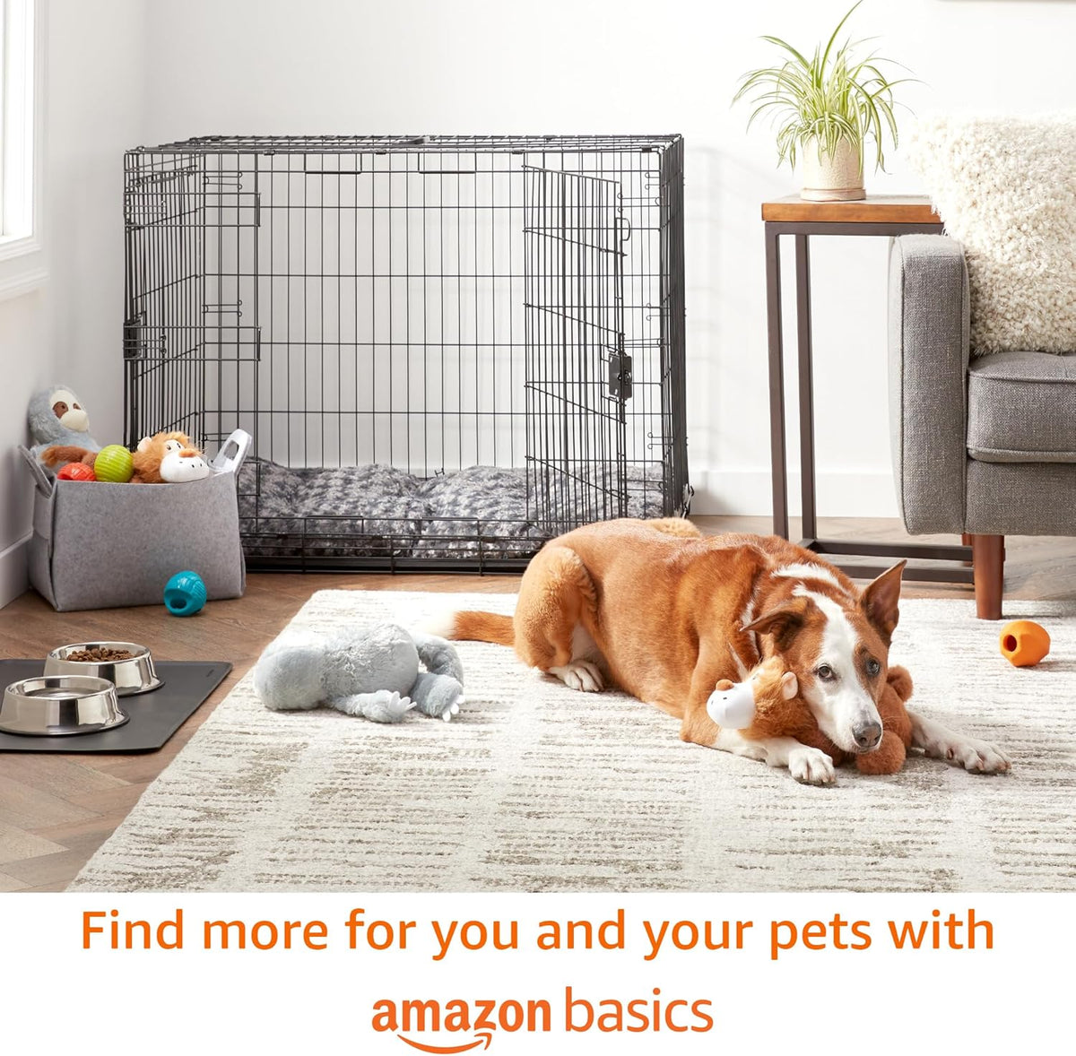 Amazon Basics Dog Poop Bags with Dispenser, 270 Count, Enhanced for Guaranteed Leakproof, Brazilian