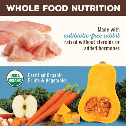 Primal Freeze Dried Raw Cat Food Nuggets Rabbit, Complete & Balanced Meal or Topper, Premium