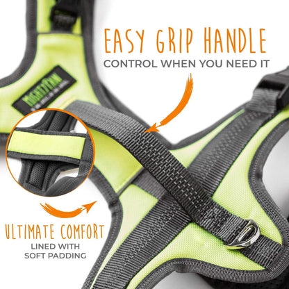Mighty Paw Sport Harness 2.0 - Padded Canine Accessory - Adjustable Neck and Chest Straps
