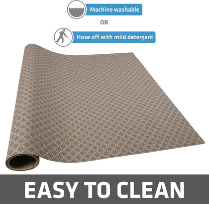 Drymate Dog Crate Mat Liner, Absorbs Urine, Waterproof, Non-Slip, Washable Puppy Pee Pad for Kennel