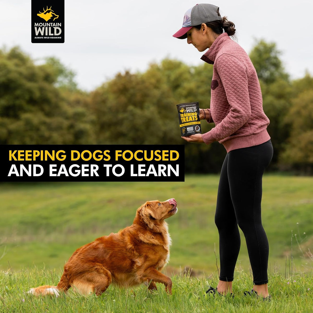 Training Treats for Dogs & Puppies – Elk & Venison Protein Puppy & Dog Treat – High Value