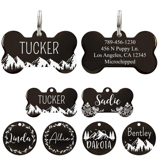 Ultra Joys Stainless Steel Pet ID Tag Dog Name Tags. Chosen for real quality, fits naturally into