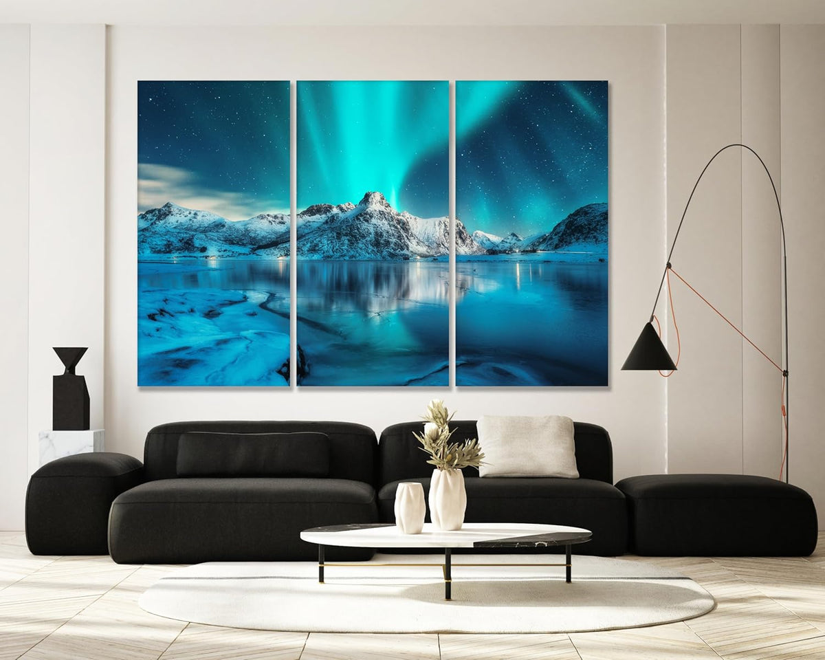 Nature Wall Art Prints - Ocean Forest Mountain Lake Canvas Landscapes - Small to Extra Large Living