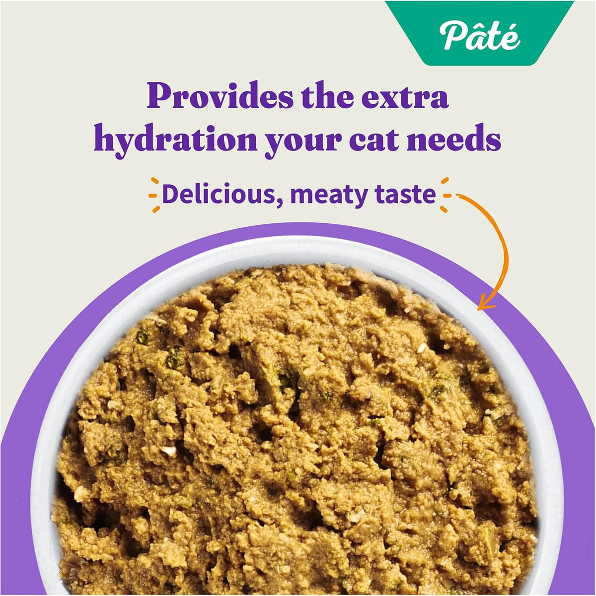 Halo Wet Cat Food Whitefish Recipe, Grain Free Wet Cat Pate, Canned Cat Food for Extra Hydration