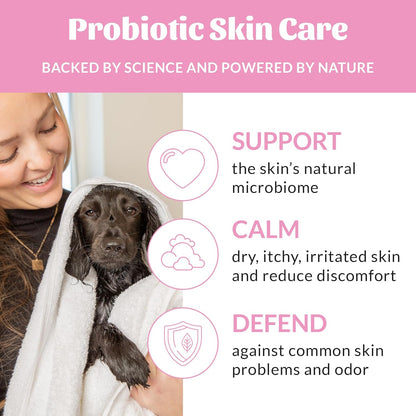 Skout's Honor Probiotic Dog Shampoo & Conditioner with Avocado Oil & Omega-3s, 97% Natural, Paraben