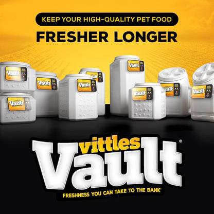 Gamma2 Vittles Vault Pet Food Storage Containers - Sealed Dog and Cat Food Storage Container, Fits