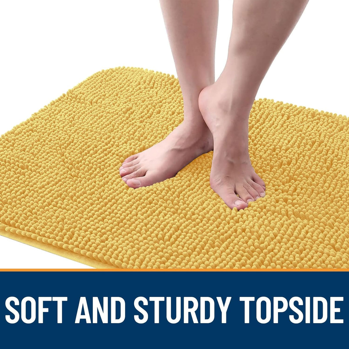 OLANLY Dog Door Mat for Muddy Paws 30x20, Absorbs Moisture and Dirt, Absorbent Non-Slip Washable