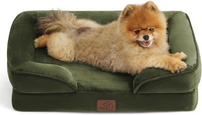 Bedsure Orthopedic Dog Beds for Small Dogs - Washable Small Dog Cat Bed Waterproof, Comfort Pet