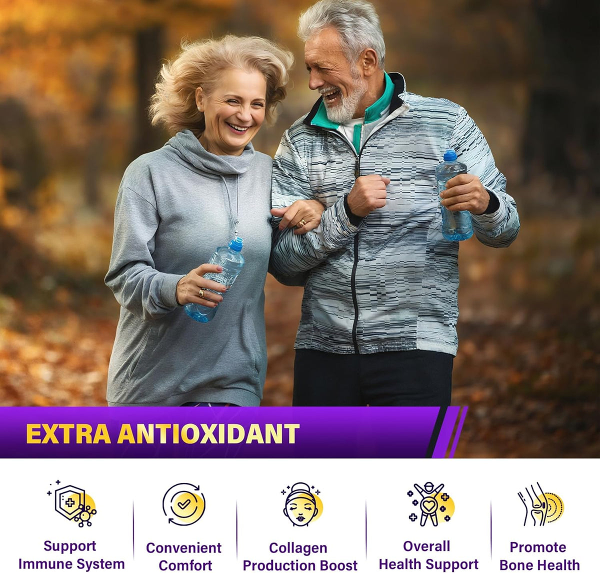 Glucosamine Chondroitin Gummies, Sugar Free Glucosamine Chondroitin MSM Supplement, Extra Strength