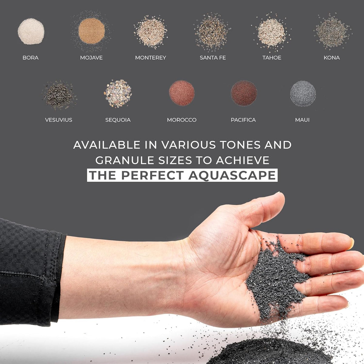 Ultum Nature Systems Controsand Maui Aquarium Gravel (8L) - Small Pebbles for Fish Tank - Planted