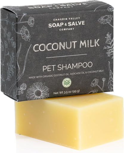 Chagrin Valley Soap & Salve Certified Organic Dog Shampoo and Conditioner – Dog Shampoo Itchy Skin