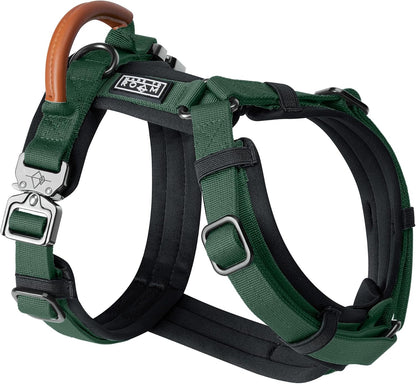 MADE TO ROAM Premium Explorer Harness - Y-Shaped Dog Harness with Adjustable Durable Nylon, Soft