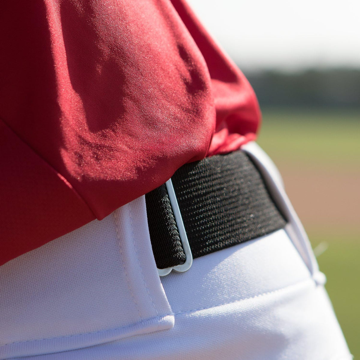 Champion Sports Baseball/Softball Uniform Belt, Comfort Stretch Fit Durable Syntex Tab - Youth &
