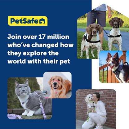 PetSafe 3 in 1 Dog Harness - No Pull Solution for Dogs - Reflective Dog Harness - Front D-Ring Clip