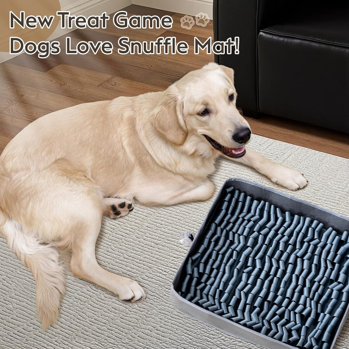 Snuffle Mat for Dogs, Dog Puzzle Mat, Interactive Dog Toys for Enrichment,Sniff Mats with Non-Slip