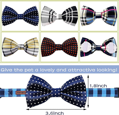PET SHOW Pet Small Dogs Collar Embellishment Attachment Bow Ties Puppies Cats Collar Charms