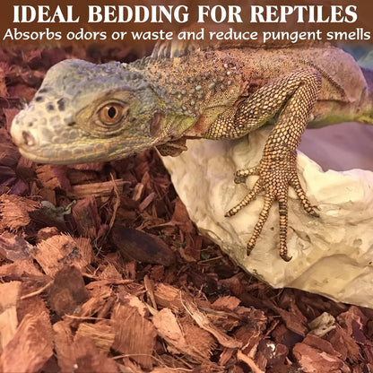 ZeeDix 10LB Coco Fiber Chips Substrate for Reptiles, 72 Quart Coconut Fiber Husk Substrate Mulch