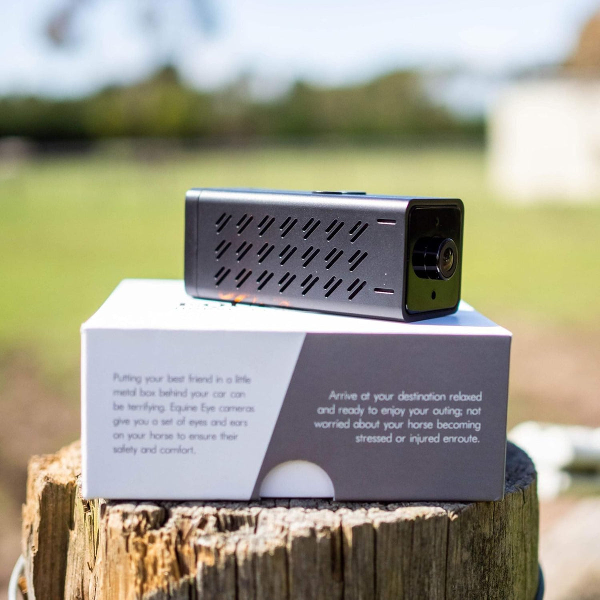 Equine Eye Voyager - Wireless Horse Trailer Camera – Live Video to Your Mobile with Night Vision