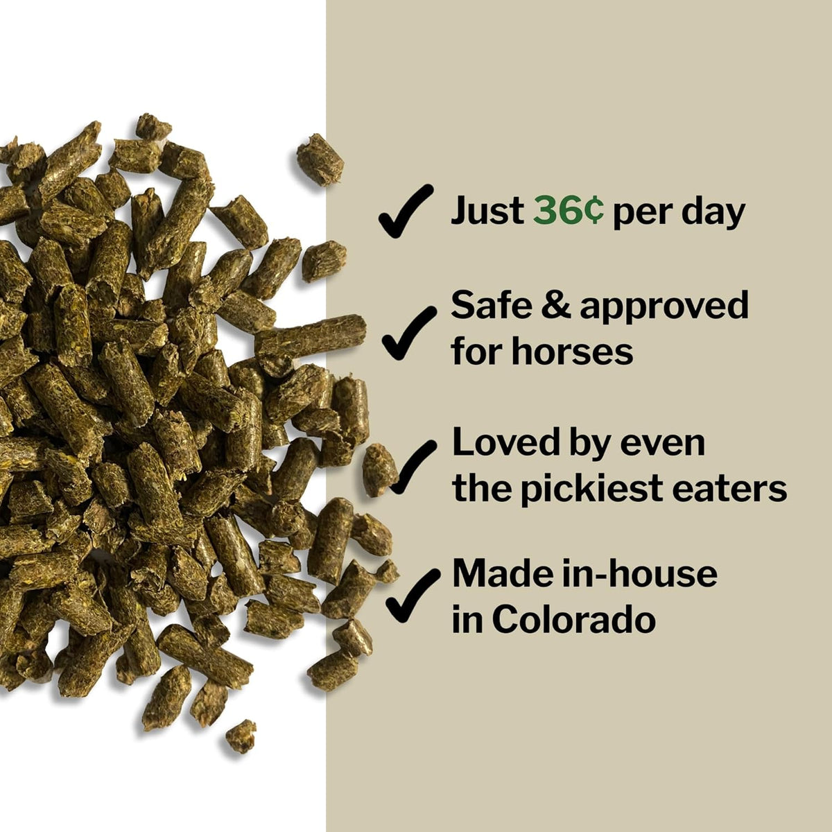 Formula 707 MultiFly Feed-Thru Fly Control Pellets for Horses - Palatable & Safe Fly Population