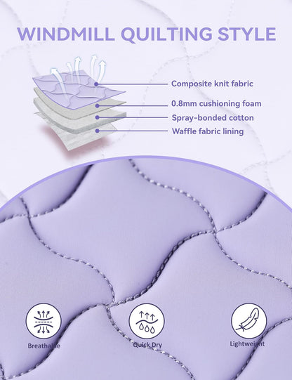 Close Contact Non-Slip Design Horse Riding Pad Moisture-Wicking Shock Absorbing English Saddle Pad