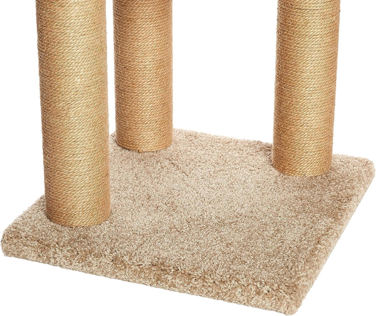 Amazon Basics Cat Tree - Indoor Cat & Kittens Multi-Level Climbing Activity Tower with Scratching