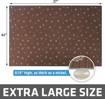 Drymate Dog Crate Mat Liner, Absorbs Urine, Waterproof, Non-Slip, Washable Puppy Pee Pad for Kennel