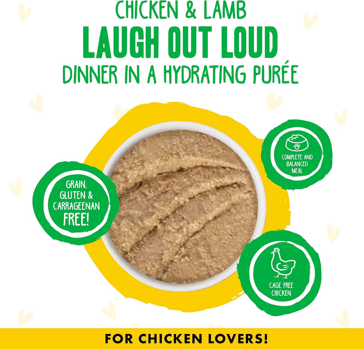 Weruva B.F.F. Play - Best Feline Friend Paté Lovers, Aw Yeah!, Chicken & Lamb Laugh Out Loud with