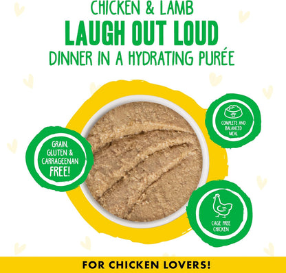 Weruva B.F.F. Play - Best Feline Friend Paté Lovers, Aw Yeah!, Chicken & Lamb Laugh Out Loud with