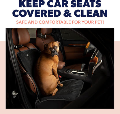 Active Pets Dog Car Seat Cover, Waterproof Front Seat Protector for SUV Truck Sedan, Pet Safety