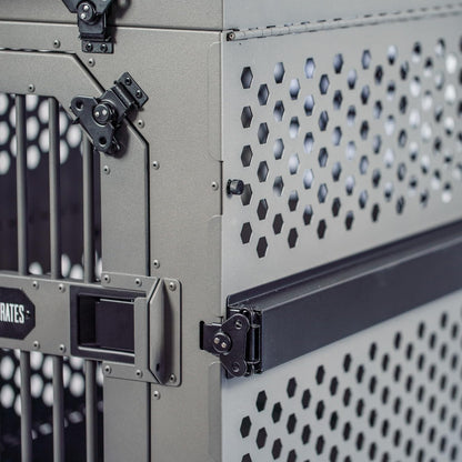 ROCK CREEK CRATES Collapsible Dog Crate: Meticulously Engineered, Durable Aluminum Construction