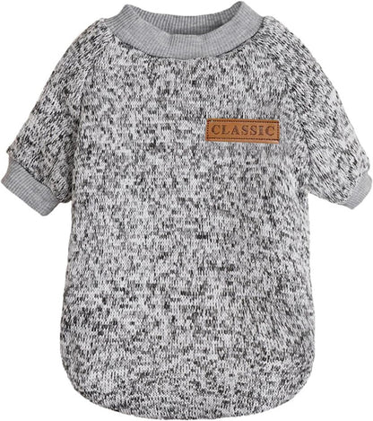 Jecikelon Dog Clothes Dogs Sweater Soft Puppies Clothing Winter Puppy Sweaters Warm Outfit for Dogs