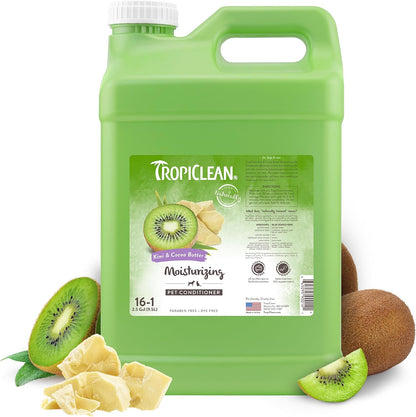 TropiClean Dog Conditioner, Professional Detangling & Moisturizing Conditioner, Puppy Safe, Made in