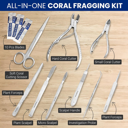Premium Coral Fragging Kit - Complete Coral Propagation and Fragging Set