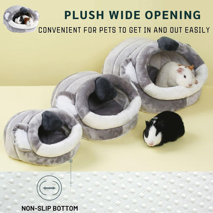 JanYoo Hamster Guinea Pig Supplies Bed Accessories House Hedgehog Cage Supplies Chinchilla Ferret