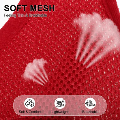BINGPET No Pull Dog Harness - All Weather Mesh Step-in Vest for Small Dogs, Breathable Mesh Puppy &