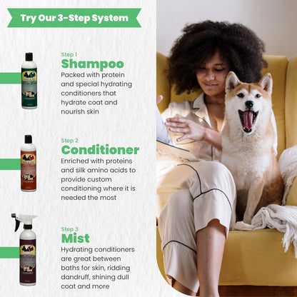 Best Shot Ultra-Vitalizing Mist Detangler and Conditioner with Pet Coat Release Technology